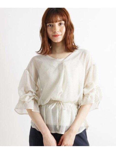 Áo voan kiểu xuất Nhật 2 lớp (2 màu) | BigBuy360 - bigbuy360.vn