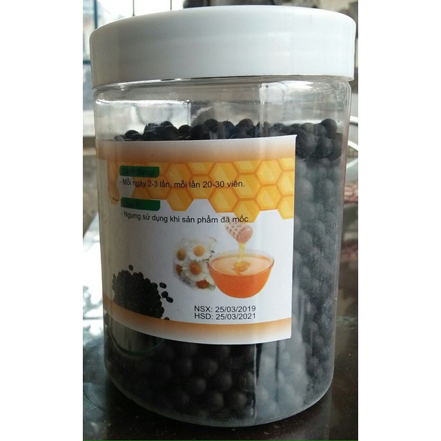 HÀ THỦ Ô ĐỎ VIÊN MẬT ONG NHÀ LÀM hộp 500gr