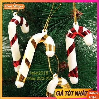 Set 6 thanh kẹo trang trí cây thông Noel và sự kiện giáng sinh