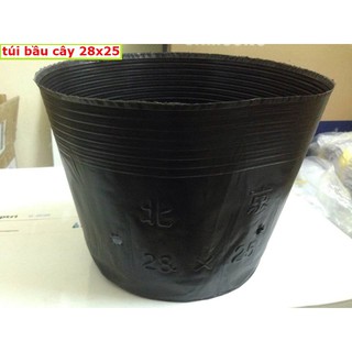 Combo 10 bầu nilon trồng cây 28x25
