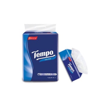 Lốc 4 gói giấy rút tempo không mùi 90tờ/gói - hsd 12/2023