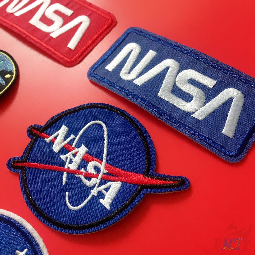 Tấm thêu vá họa tiết NASA dùng trang trí độc đáo