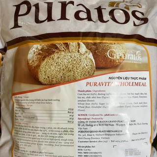 Bột mỳ nguyên cám Puratos 1Kg