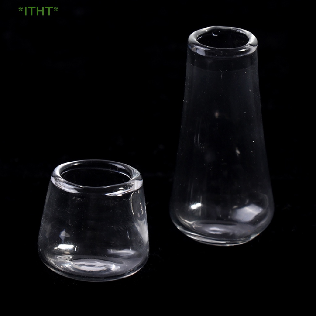 Bình Nước Thủy Tinh Mini Tỉ Lệ 1: 12 Trang Trí Nhà Búp Bê Mới