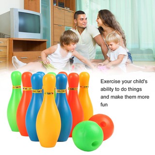 Đồ chơi bóng Bowling bằng nhựa nhiều màu