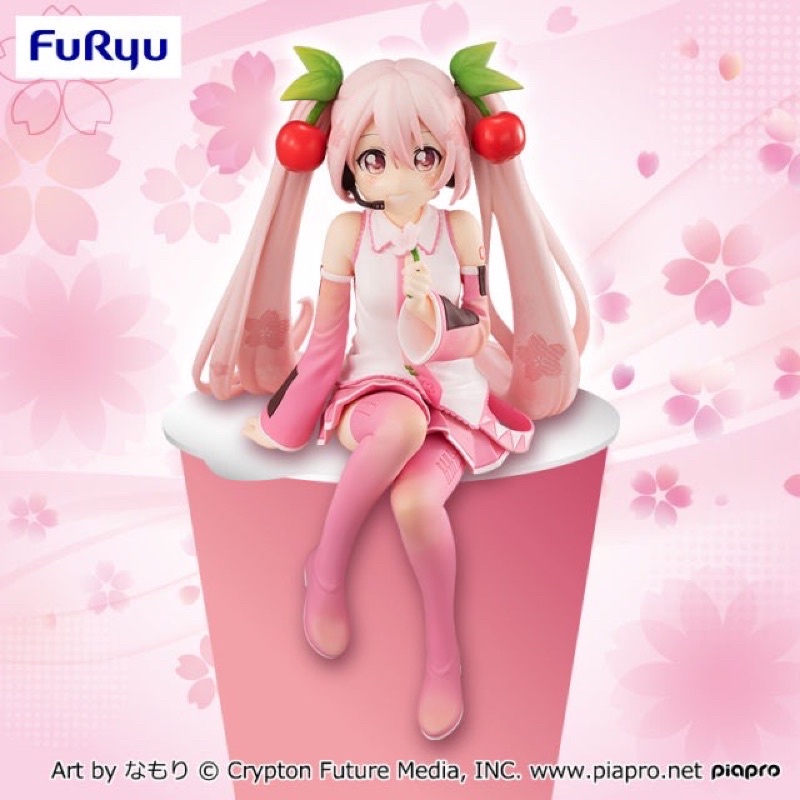 Mô hình chính hãng Sakura Miku Noodle Stopper Figure