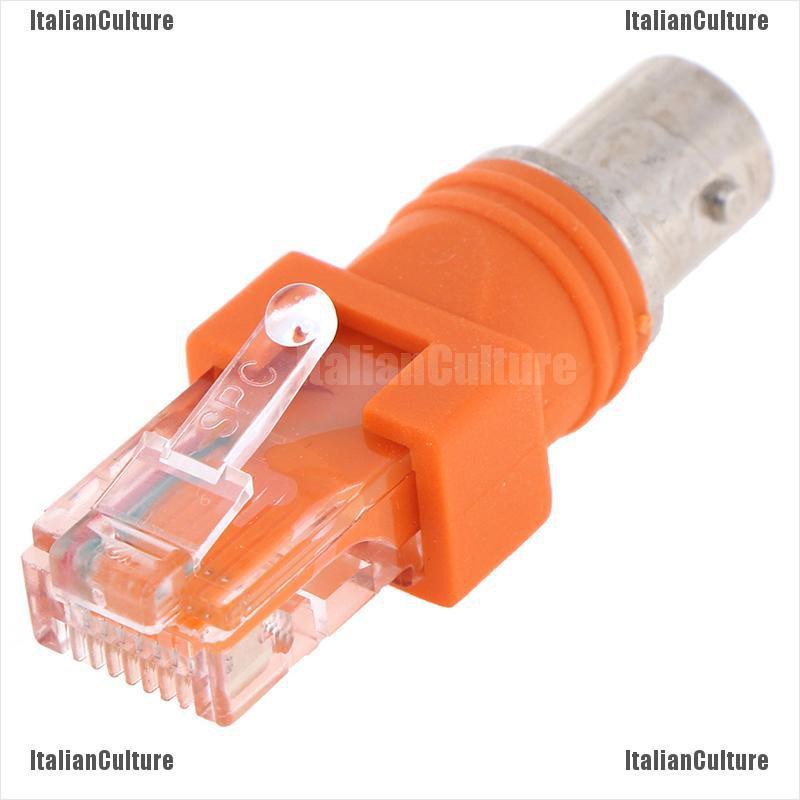 Đầu nối cáp đồng trục từ cổng BNC sang đầu cắm RJ45