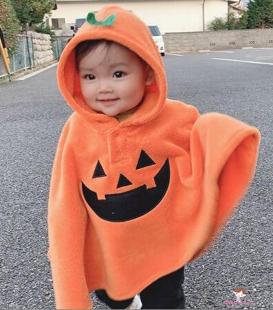 Áo Choàng Hóa Trang Halloween Cho Bé Từ 1-4 Tuổi