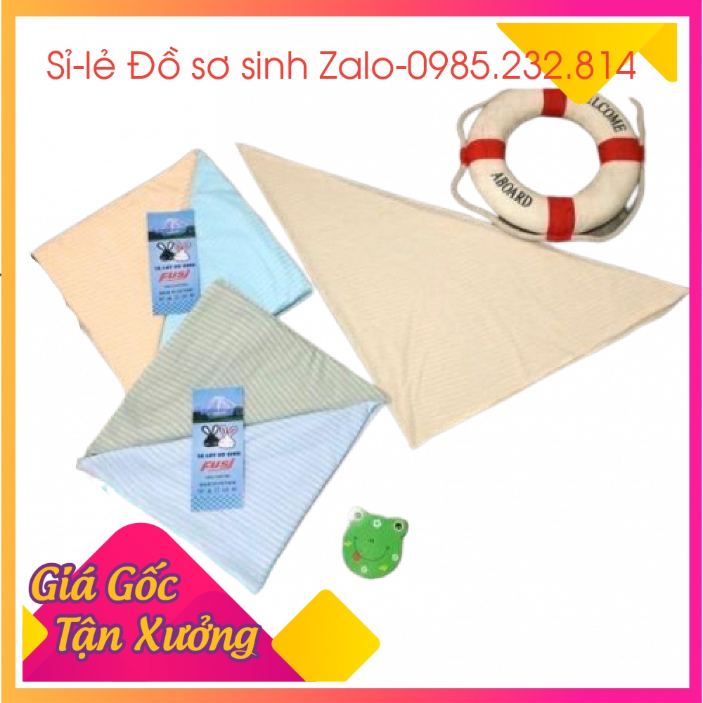 10 CHIẾC TÃ CHÉO SƠ SINH 100%COTTON FUSI MỚI NHẤT