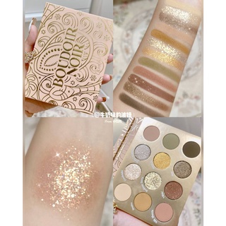 Bảng phấn mắt Colourpop Boudoir Noir [Nika Story]