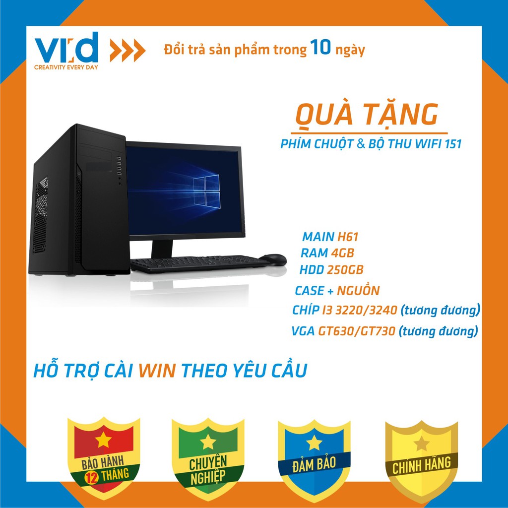 Bộ máy tính chơi game GTA LOL CF phím chuột đầy đủ - Bảo hành 12 tháng !!! | BigBuy360 - bigbuy360.vn