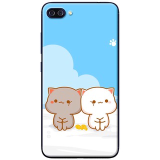 Ốp lưng nhựa dẻo Asus Zenfone 4 Max Pro ZC554KL Couple gấu nền xanh (Mã SP: ZC554-CGNX) (hàng chất lượng cao)