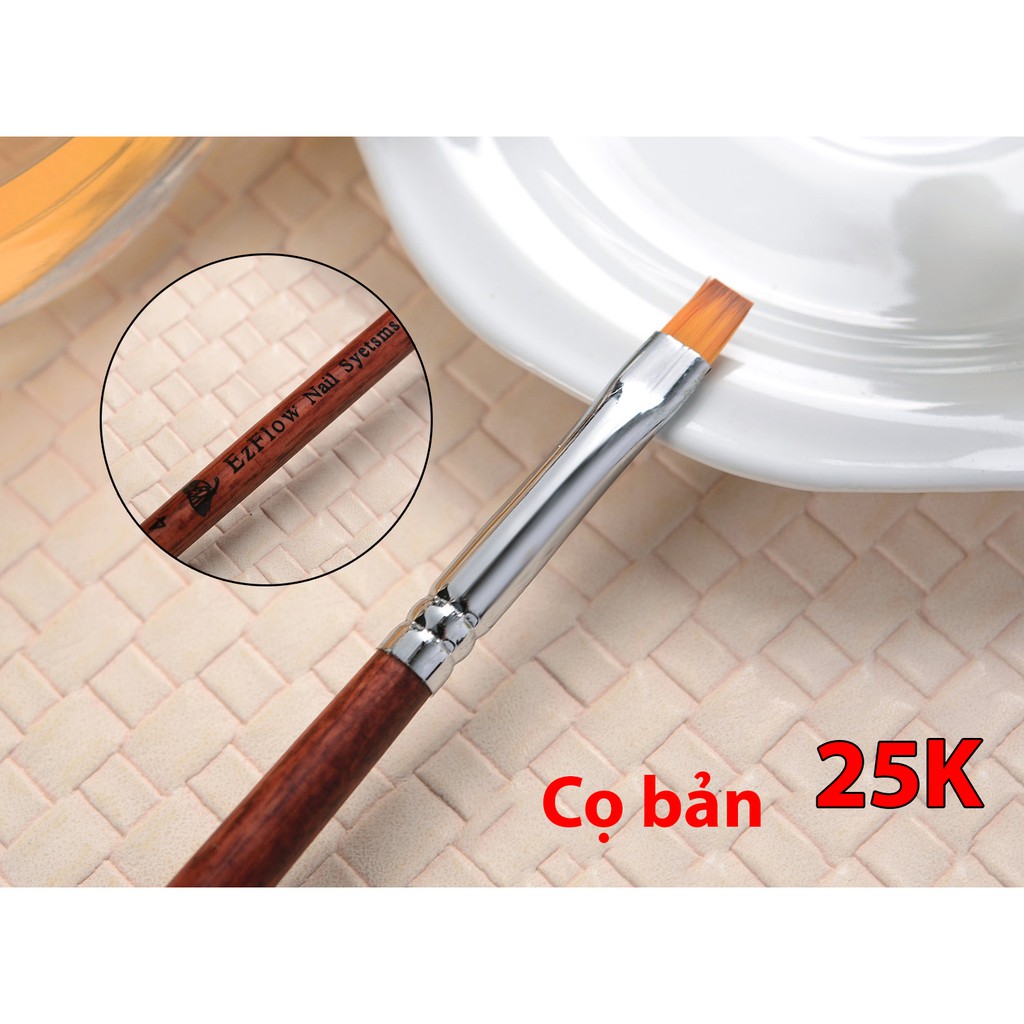 ( Nail giá rẻ ) Các mẫu cọ cơ bản Cọ bản gỗ