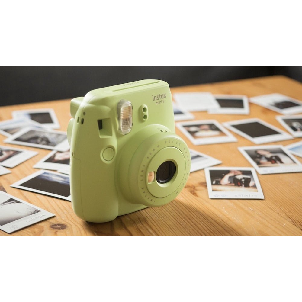 Máy chụp ảnh lấy liền Fujifilm Instax Mini 9, Tặng 10 film mini, bảo hành 12 tháng