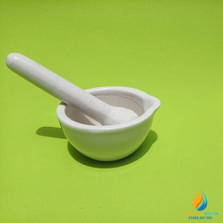 Cối chày bằng sứ