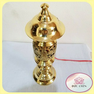 🌱Cặp Chân Đèn Bằng Đồng - Nhiều size ( đồ thờ cúng)