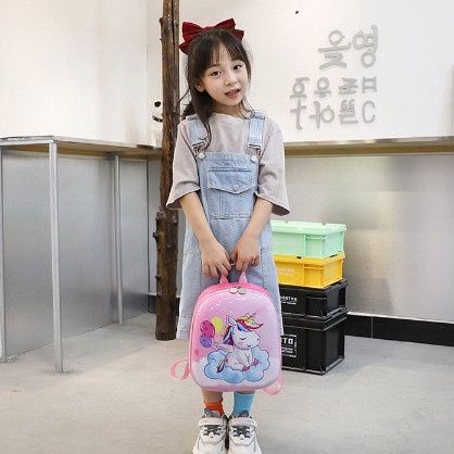 Ba lô trứng size 29x26cm chống gù cho bé trai/ bé gái siêu nhẹ, hình thù đáng yêu ngộ nghĩnh