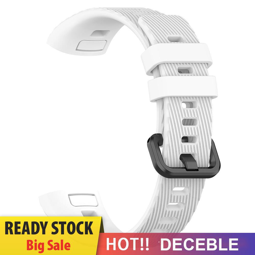 Deceble Soft TPU Watch Band Bracelet Wrist Strap Replacement for Huawei Band 3 Pro