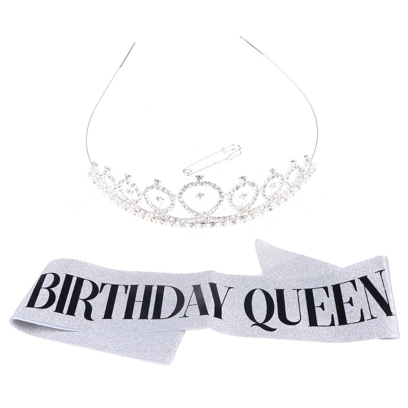 Vương miện đính kim cương giả lấp lánh cho nữ