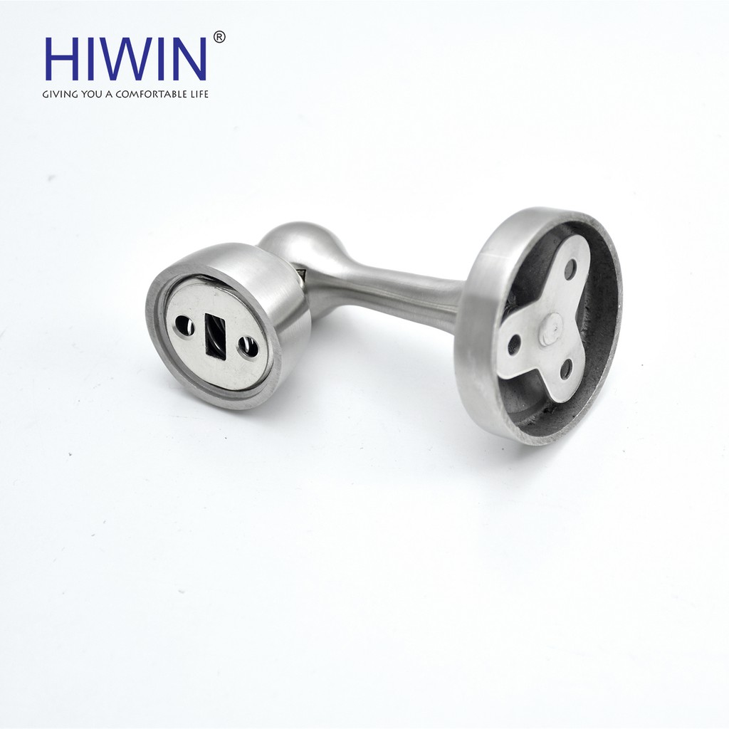 Hít cửa nam châm đế tròn kích thước nhỏ gọn inox 304 Hiwin Y-9001