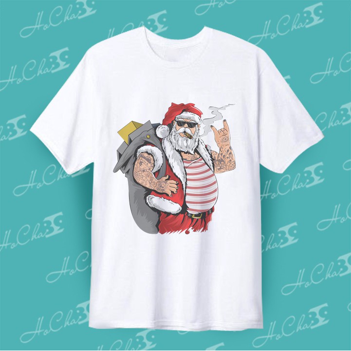 Bộ áO thun Unisex Giáng Sinh - Noel 2022 Mẫu Cực HOT ĐỘC QUYỀN | May Dây Cổ Cao Cấp (Có Hình Thật)