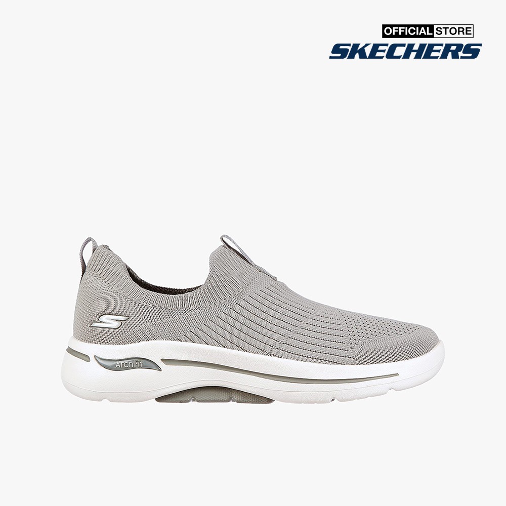 SKECHERS - Giày sneaker nữ Gowalk Arch Fit Iconic 124409-GRY