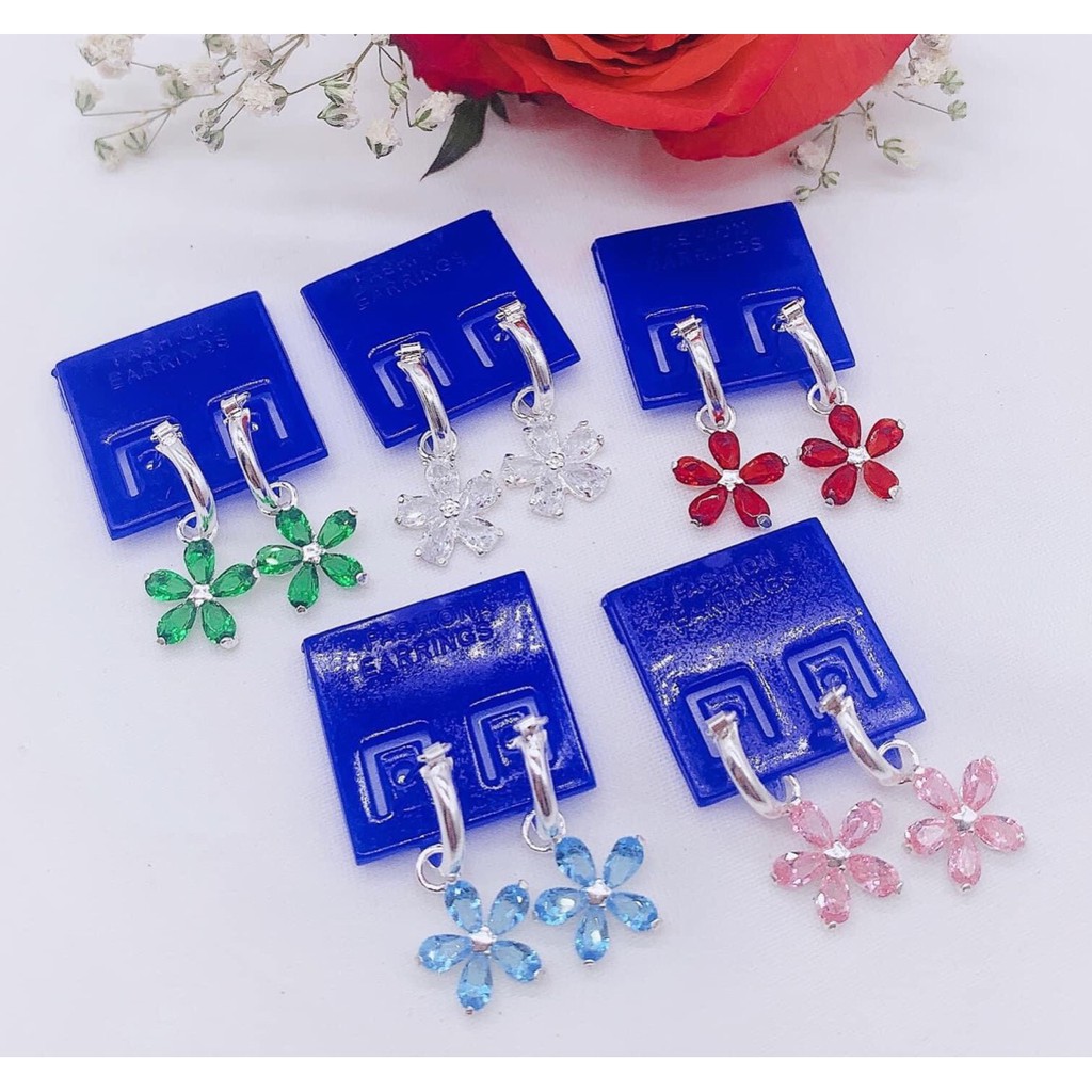 Bông tai Bạc Ta - Quà tặng cho bé gái xinh xắn BHBT414