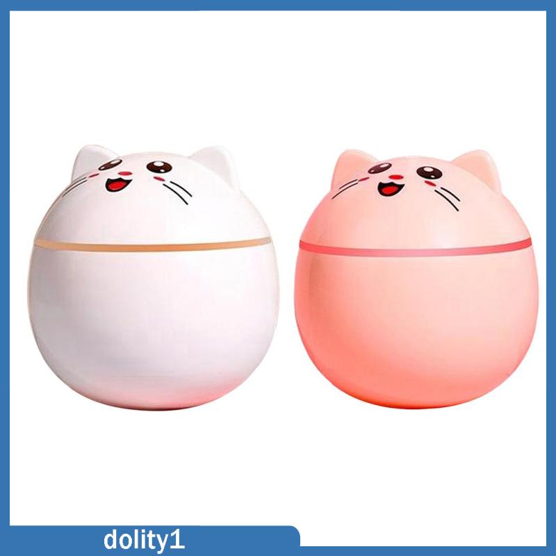 Máy Phun Sương Tạo Độ Ẩm Không Khí Siêu Âm Có Đèn LED USB Màu Trắng 300ML