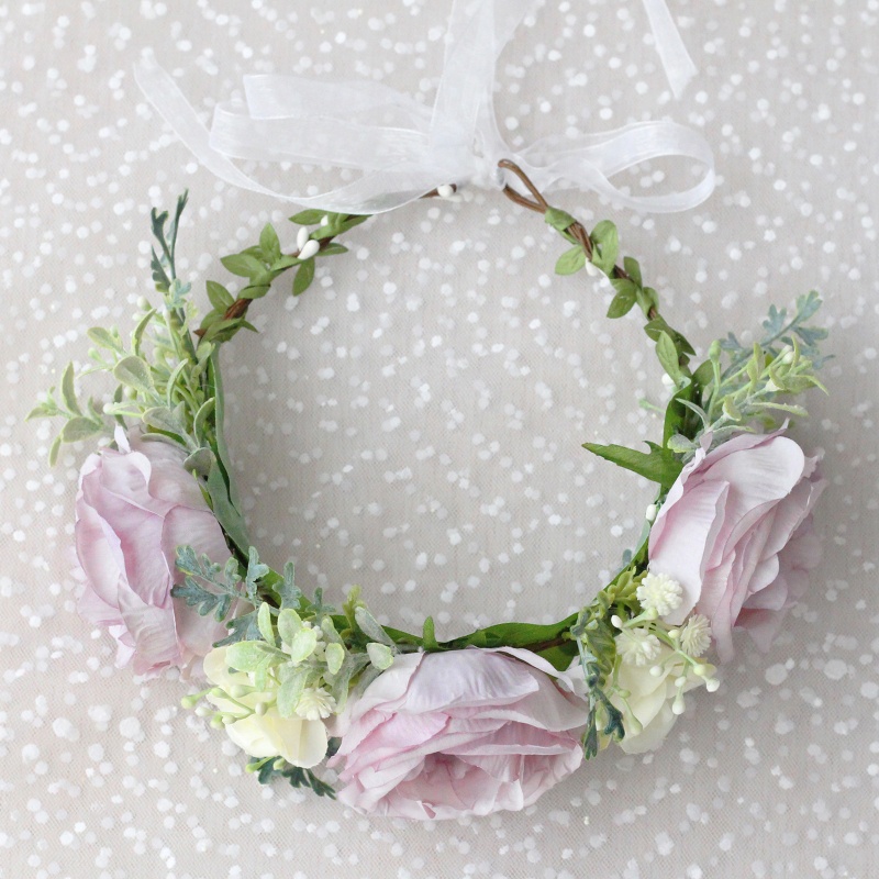 Băng Đô Cài Tóc Đính Hoa Nhiều Màu Sắc Mỏng Nhẹ Thời Trang Xinh Xắn Cho Nữ