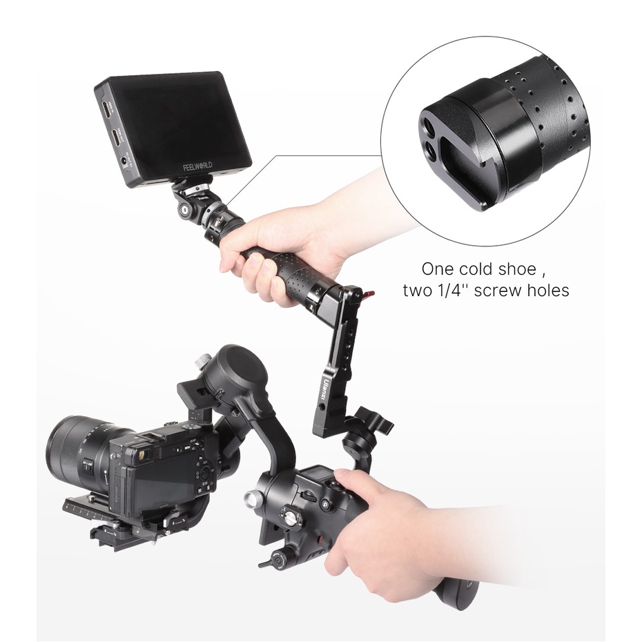 ULANZI UURIG R083 - HÀNG CHÍNH HÃNG - Tay cầm chống rung dành cho Gimbal DJI Ronin SC2