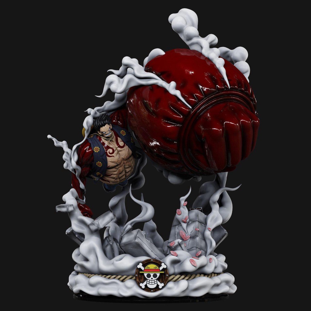 File In 3D Mô Hình Monkey D. Luffy Gear 4 - One Piece