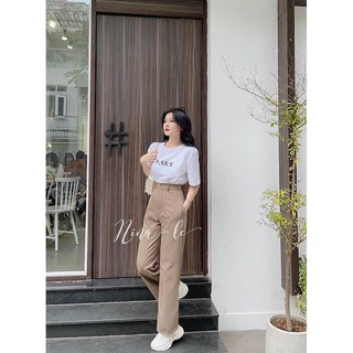 ⚡️⚡️set áo thun + quần suông XCS