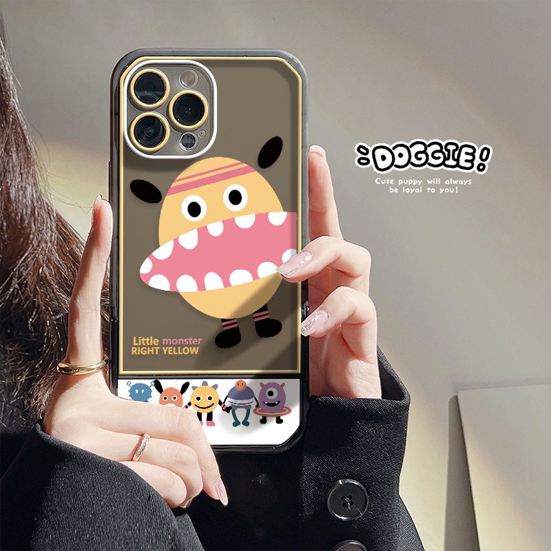 Ốp Điện Thoại Tpu Mềm Chống Trầy Xước Hình Quái Vật Dễ Thương Cho IPhone 13 Pro MAX 12 11 Pro 8 7 Plus X XS XR MAX 6 6S SE 2020