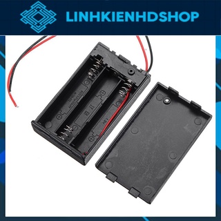 Hộp đế đựng pin AAA AA 1/2/3/4 Pin có nắp và không nắp khay đựng pin con thỏ to nhỏ