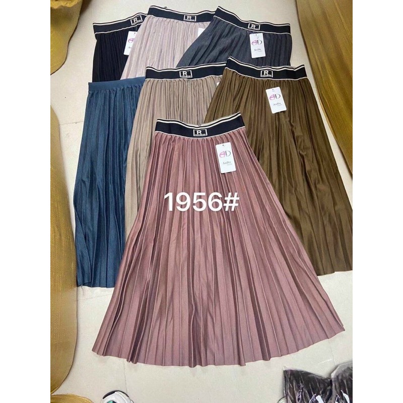 Chân váy dạ xếp ly cạp pha chữ R, Chân váy dáng dài xếp ly CV1700 - NhiNhi Shop | BigBuy360 - bigbuy360.vn