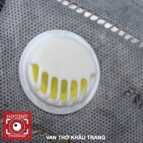 Khẩu trang kèm van lọc khí | BigBuy360 - bigbuy360.vn