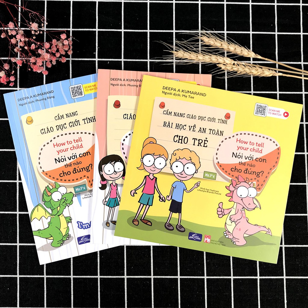 Sách - Cẩm Nang Giáo Dục Giới Tính - Nói Với Con Thế Nào Cho Đúng (Bộ 3 quyển, lẻ tùy chọn) | BigBuy360 - bigbuy360.vn