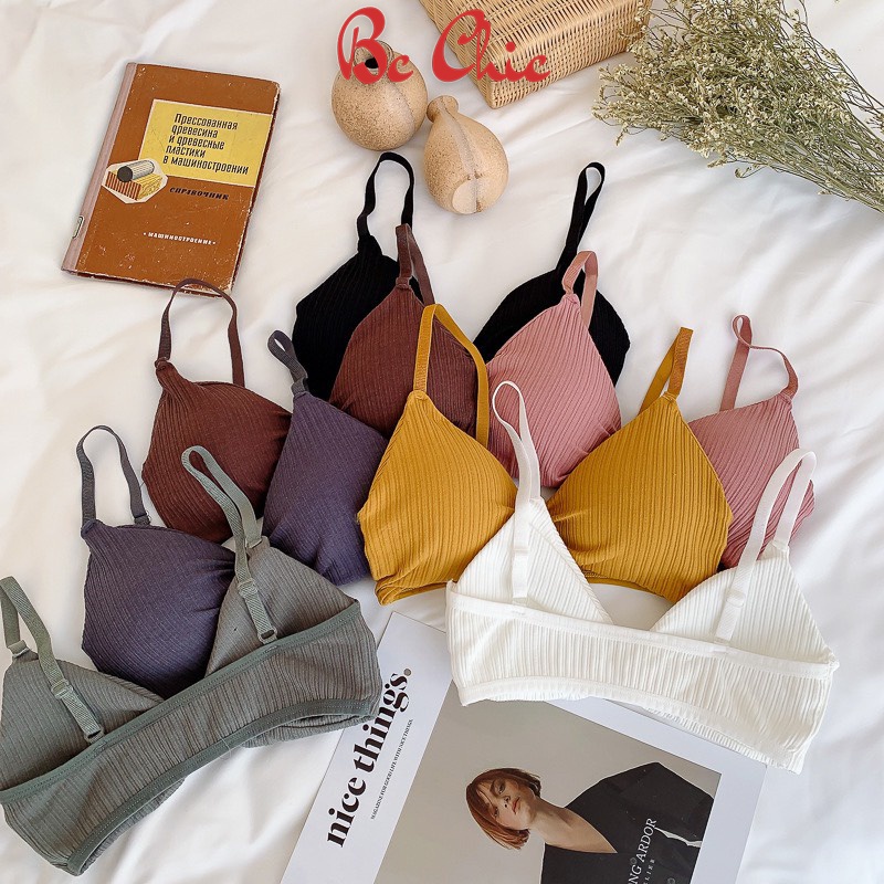 Hót Áo bra cotton nơ mới siêu đẹp ms 308 BC_CHIC LINGERIE