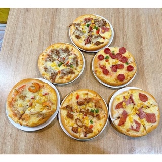 ( Ship hỏa tốc Hà Nội) Pizza mini sẵn nhân size 14 cm đủ vị