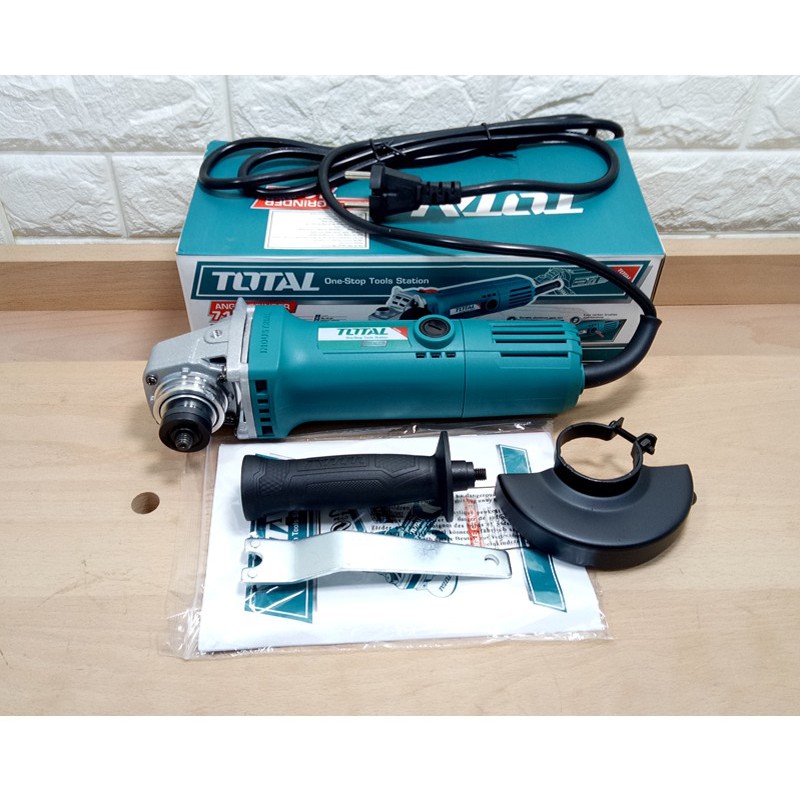 Máy mài góc 100mm 710W TG1071006 Công Tắc Trượt Thân - Trục chính M10 - Cắt Sắt Cầm Tay