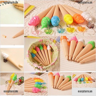 6 Bút Bi Hình Cây Kem Dễ Thương