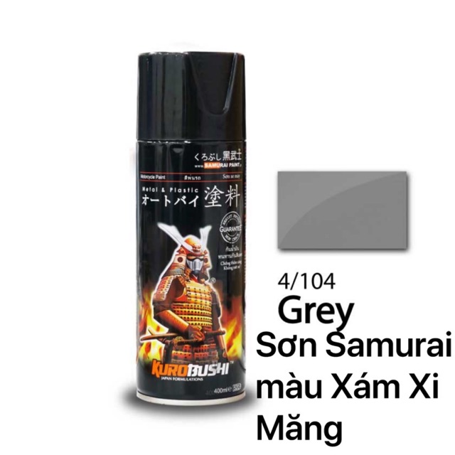 Sơn Samurai Màu xám Xi Măng