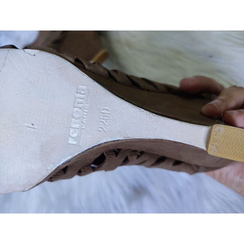 Giày da thật Renoma size 35