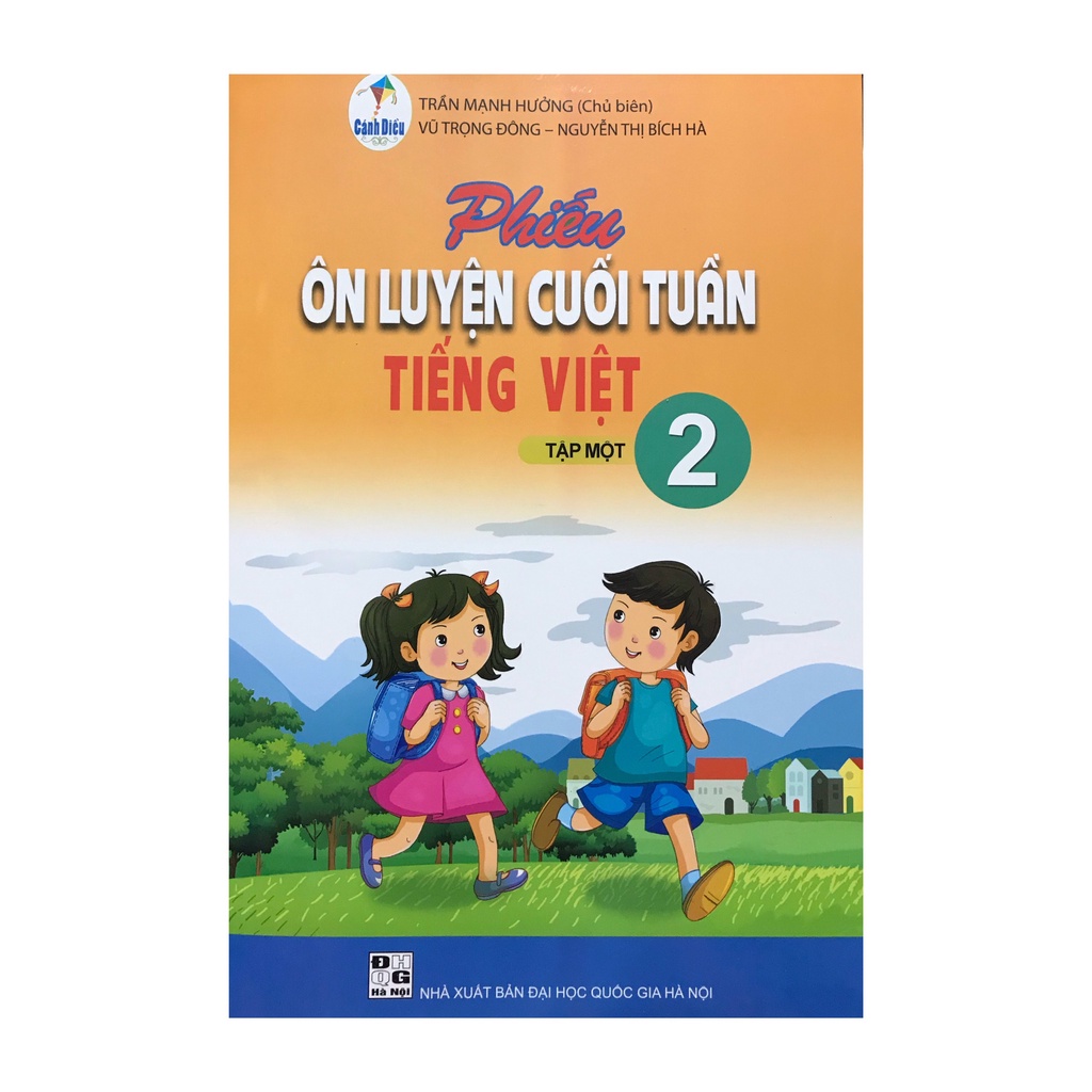 Sách - Phiếu ôn luyện cuối tuần tiếng việt lớp 2 tập 1 ( Cánh diều )