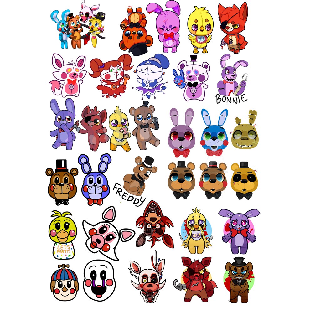 stickers Five Nights at Freddy's 2