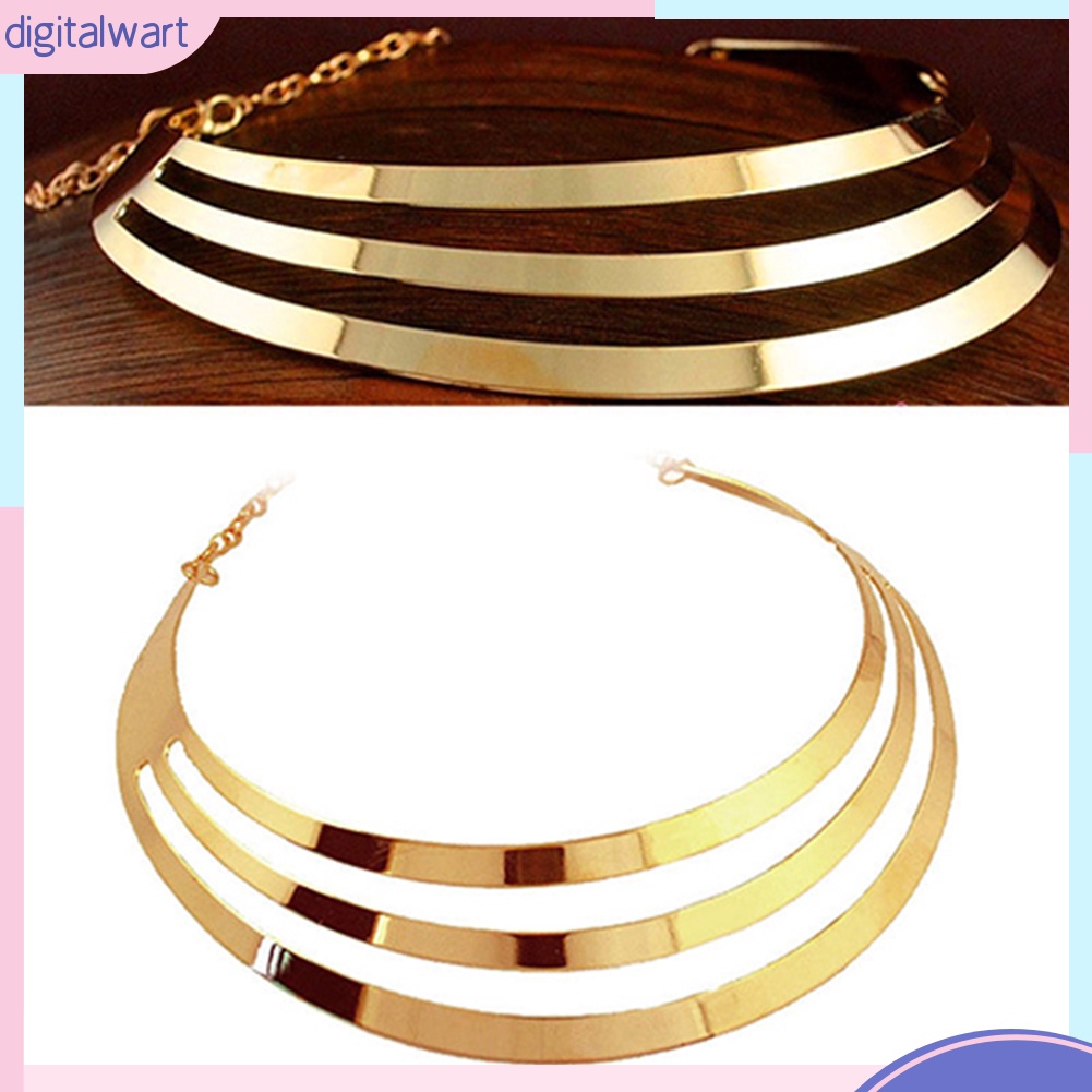 Vòng cổ choker bằng kim loại độc đáo phong cách cá tính dành cho nữ