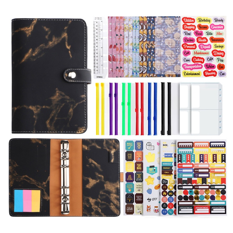 Sổ Kế Hoạch Tiết Kiệm Tiền Khổ A6 Thời Trang