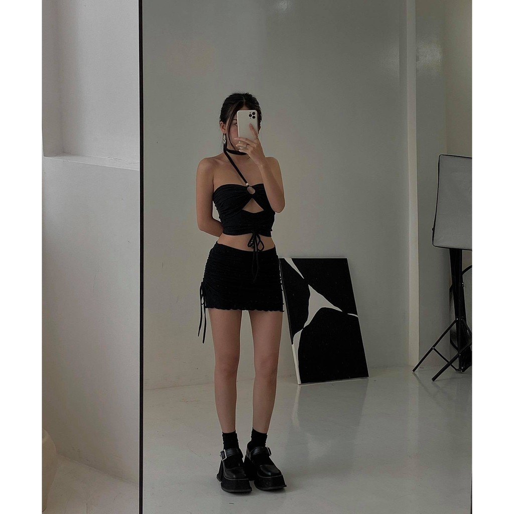 VINTAGEGOUT • CROPTOP KHOÉT NGỰC | AMARI TOP