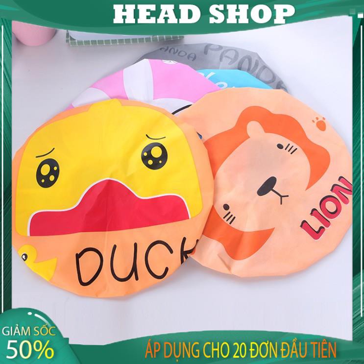 Mũ trùm tóc , Mũ trùm đầu ,Mũ chụp tóc trong nhà tắm hình động vật dễ thương HEAD SHOP