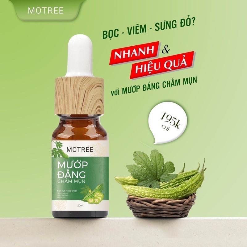 [Mã BMLTA50 giảm đến 50K đơn 99K] Gel chấm mụn MƯỚP ĐẮNG MOTREE 20ML